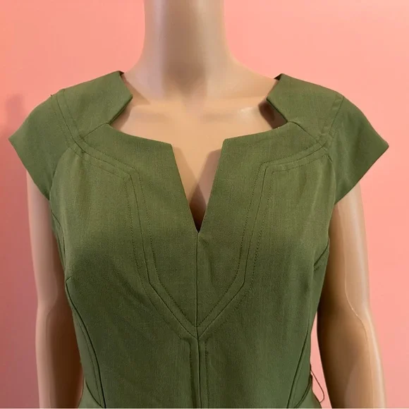 Women’s Green Dress, Size 6 (check measurements) - Picture 4 of 13